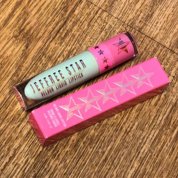 Jeffree Star Velour Liquid Lipstick in High Society Shade Mint Green Matte - Picture 1 of 6